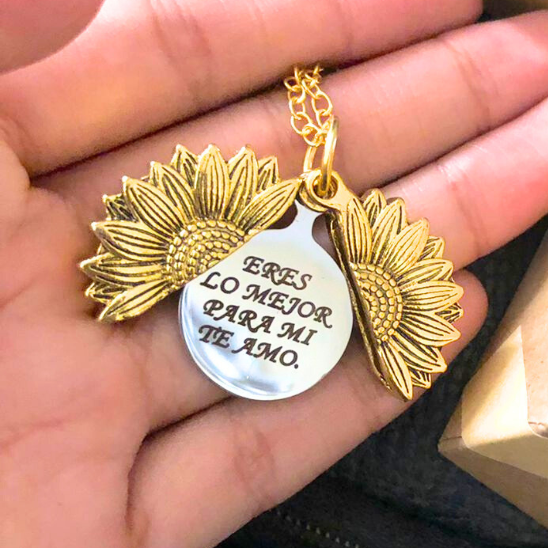 Collar girasol PERSONALIZADO🌻